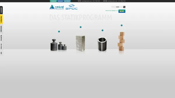 Website Screenshot: CONKRET Statik Programm - Conkret :: Home - Date: 2023-06-14 10:39:18