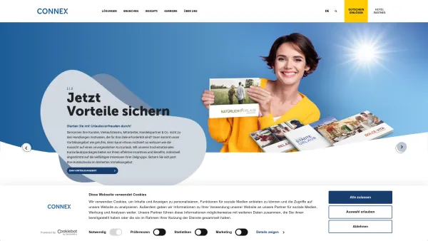 Website Screenshot: Connex & Partner - Connex Group | Motivationslösungen | Connex - Date: 2023-06-22 15:10:46