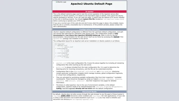 Website Screenshot: Werbeagentur CONVERS AUSTRIA - Apache2 Ubuntu Default Page: It works - Date: 2023-06-22 15:00:14