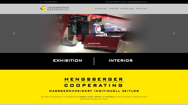 Website Screenshot: Franz cooperating.at. - Hengsberger Cooperating | Exhibition und Interior - Date: 2023-06-22 15:00:14