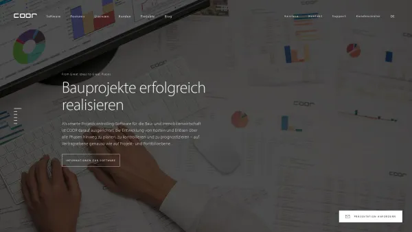 Website Screenshot: COOR GmbH - COOR Projektcontrolling - Date: 2023-06-22 15:00:14