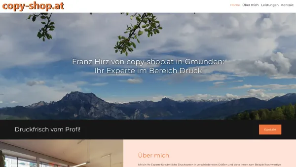 Website Screenshot: Design Druck Gesellschaft copy-shop startseite - copy-shop.at | Gmunden | Druck - Date: 2023-06-22 15:00:14