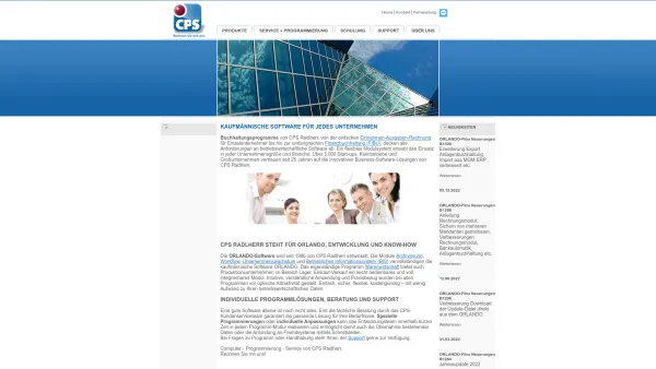 Website Screenshot: CPS Radlherr GmbH - CPS Radlherr GmbH - Date: 2023-06-14 10:47:18