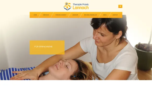 Website Screenshot: CranioSacrale Therapie Gabriela Cincarova Graz - Therapiepraxis Lannach | Gabriela Weiß - Date: 2023-06-22 15:15:40