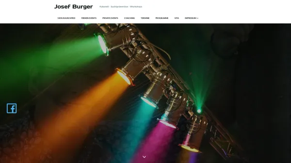 Website Screenshot: Creative Adventure Josef Burger - Josef Burger - Date: 2023-06-22 15:00:14