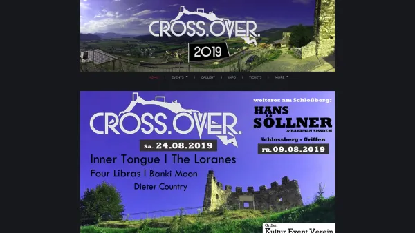 Website Screenshot: CrossOVER Marketing Cross-Over - Home - Date: 2023-06-22 15:00:15