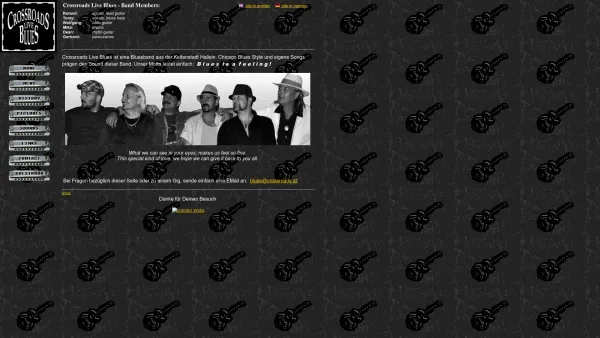 Website Screenshot: Crossroads Live Blues - CROSSROADS Live Blues - Bluesband - Date: 2023-06-14 10:39:20