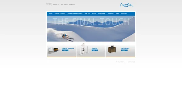 Website Screenshot: CSA Michael INDEX - CSA - the final touch - Date: 2023-06-22 15:00:15