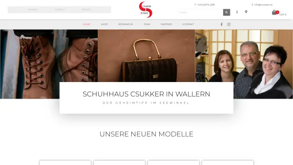 Website Screenshot: Schuhe Sport Csukker - Home - Csukker Schuhe - Date: 2023-06-22 15:15:40
