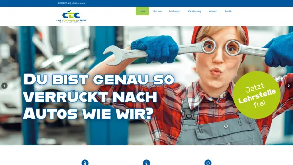Website Screenshot: ctc-graz Werkstatt Automarkt Service Pickerl Reifen Alle Marken Graz Konrad   - KFZ Werkstatt in Graz | CTC Lackner Stark OG - Date: 2023-06-22 12:13:33