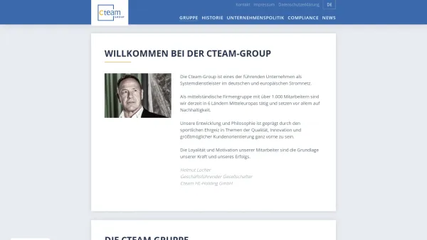Website Screenshot: Cteam-Group - Startseite | Cteam-Group - Date: 2023-06-14 10:47:18