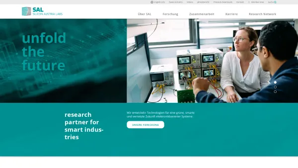 Website Screenshot: CTR Carinthian Tech Research AG - Silicon Austria Labs (SAL) - Date: 2023-06-22 15:15:40