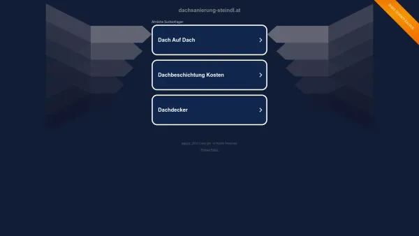 Website Screenshot: Dachsanierug Steindl Dachbeschichtung - dachsanierung-steindl.at - Date: 2023-06-22 15:00:15