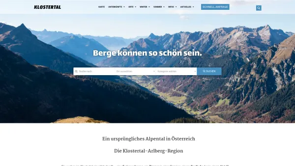 Website Screenshot: Pension Dalaas Wald am Arlberg Herzlich - Urlaub In Arlberg-Nähe • Klostertal.at - Date: 2023-06-15 16:02:34