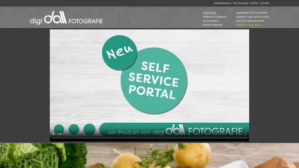 Website Screenshot: Manfred Dall Digitalfotografie der Spitzenklasse - digidall FOTOGRAFIE - Fotostudio bei Linz, Ihr Partner für Foodfotografie - Date: 2023-06-22 15:00:15