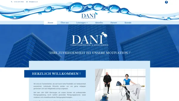 Website Screenshot: DANI Gebäudereinigung GmbH - Dani Gebäudereinigung - Date: 2023-06-22 15:10:46