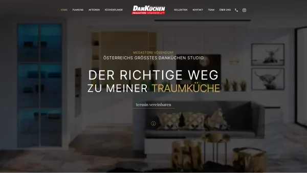 Website Screenshot: K.M.V. Küchenstudio Dankuechen megastore GmbH - Home » DanKüchen MegaStore - Date: 2023-06-22 15:10:46