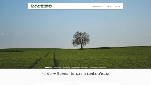 Website Screenshot: DANNER KG Landschaftsbau und Gartengestaltung - Danner Landschaftsbau – Kompetenz seit fast 60 Jahren - Date: 2023-06-15 16:02:34