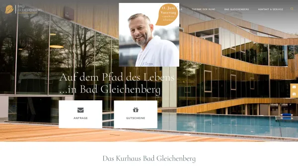 Website Screenshot: DAS KURHAUS Bad Gleichenberg - Der Pfad des Lebens - Das Kurhaus Bad Gleichenberg - Date: 2023-06-14 10:46:38