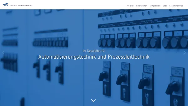 Website Screenshot: Ing. Werner Eichinger - Datentechnik - Datentechnik Eichinger / Ihr Spezialist für Automatisierungstechnik und Prozessleittechnik - Date: 2023-06-22 15:00:16
