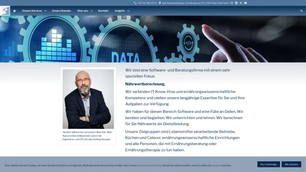 Website Screenshot: Bernd dato Denkwerkzeuge www.dato.at - dato Denkwerkzeuge - Softwareentwicklung für Nährwertberechnung - Date: 2023-06-22 15:00:16