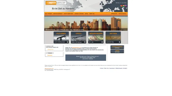 Website Screenshot: daytradeaustria.com DT Brokerage GmbH - Tages-Handel mit daytradeaustria.com - Date: 2023-06-14 10:47:19