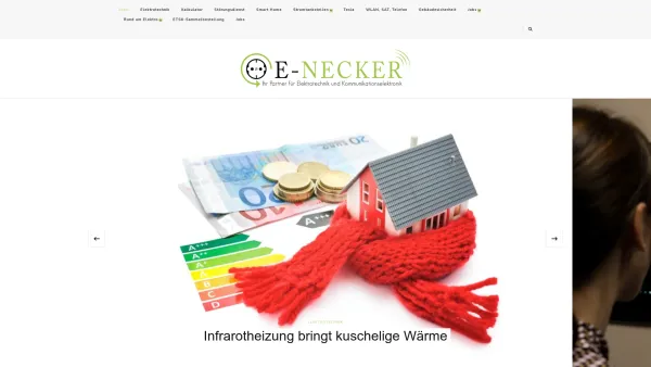 Website Screenshot: Dietrich Elektro und Energietechnik GesmbH - E-Necker GmbH - Date: 2023-06-26 10:26:13