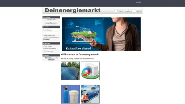 Website Screenshot: Deinenergiemarkt - Date: 2023-06-22 15:11:10