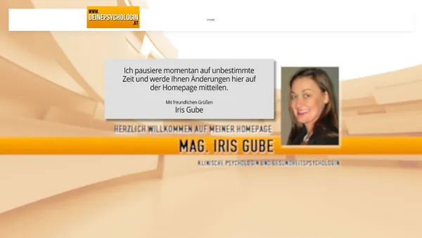 Website Screenshot: Mag. Iris Gube, Psychologin, ADHS-Trainerin - Home - Date: 2023-06-22 15:11:10