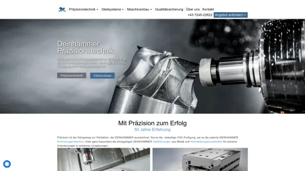 Website Screenshot: DEINHAMMER GmbH - Deinhammer GmbH - Deinhammer GMBH - Date: 2023-06-26 10:26:12