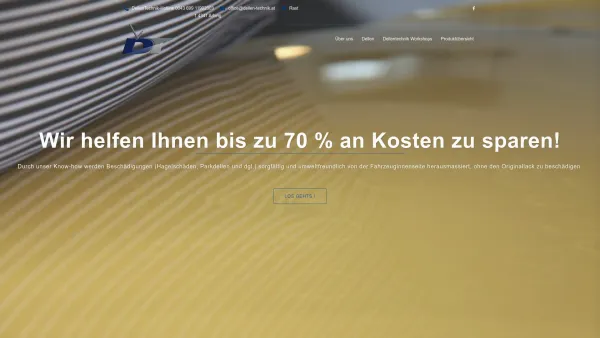 Website Screenshot: Dellentechnik Steinkellner - Dellen-Technik – Wir drücken Ihre Dellen - Date: 2023-06-22 15:10:47