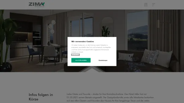 Website Screenshot: Hotel der Adler - Der Adler in Kirchberg in Tirol | Neubauprojekt von ZIMA - Date: 2023-06-14 10:39:23