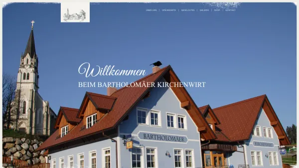Website Screenshot: Bartholomäer Kirchenwirt - Bartholomäer Kirchenwirt | Der Hochzeitswirt aus Bartholomä - Date: 2023-06-22 15:00:16