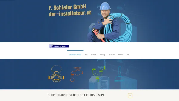 Website Screenshot: MBR Installations der installateur Gasthermen Installationen Bad Service - F. Schiefer GmbH – Ihr Installateur Fachbetrieb in 1050 Wien - Date: 2023-06-15 16:02:34