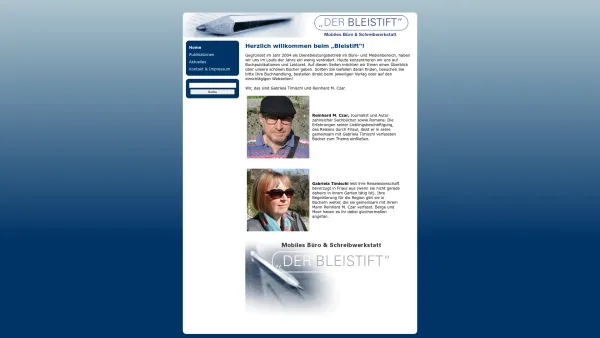 Website Screenshot: Der Bleistift Mobiles Büro und Schreibwerkstatt - Der Bleistift - Date: 2023-06-22 15:00:16