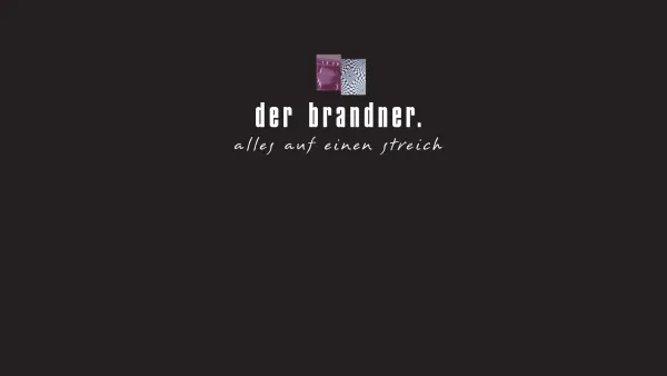 Website Screenshot: Brandner Malermeister GmbH - Der Brandner. Alles auf einen Streich - Malerei Brandner Klagenfurt - Date: 2023-06-14 10:39:23
