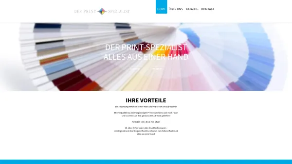 Website Screenshot: Der Print-Spezialist Guntram Dür - Der Printspezialist - Date: 2023-06-22 15:00:16