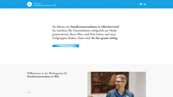 Website Screenshot: Designkitchen Visual Branding - Die Werbeagentur für Familienunternehmen aus OÖ in Wels - Date: 2023-06-22 15:13:17