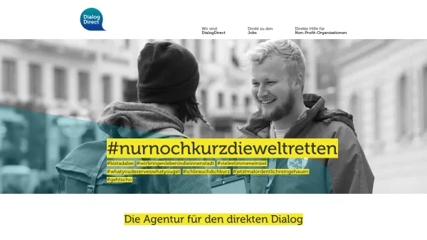 Website Screenshot: DialogDirect ist die größte österreichische Fundraising-Agentur im Bereich Warum er sich für DialogDirect entschieden hat erzählt - DialogDirect Österreich - Face2Face Fundraising | DialogDirect - Date: 2023-06-22 15:00:17