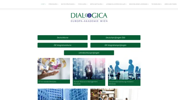 Website Screenshot: Fournarakis dialogica.at europa-akademie wien - DIALOGICA Europa-Akademie Wien - Date: 2023-06-22 15:00:17