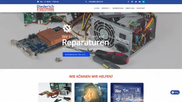 Website Screenshot: Diederich IT-SOLUTIONS - Home • Diederich IT-SOLUTIONS - Date: 2023-06-22 15:10:50