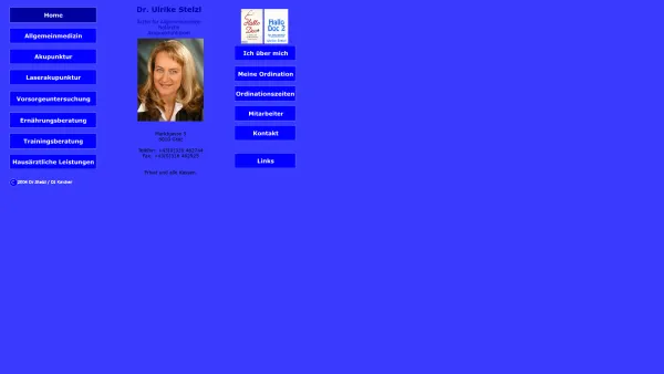Website Screenshot: Dr. Ulrike Stelzl - Dr. Ulrike Stelzl - Date: 2023-06-22 15:10:50