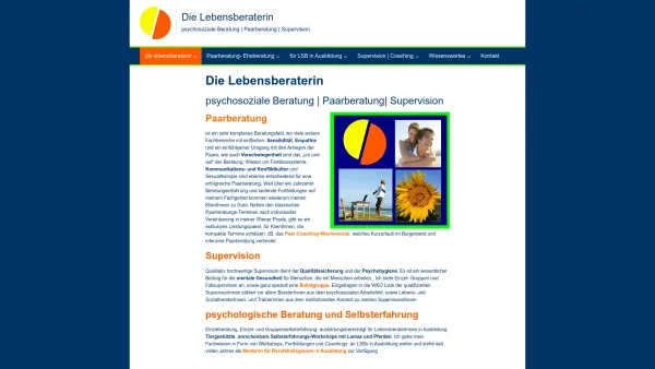 Website Screenshot: Praxis Zentrum LCT Lebensberatung, Training, Coaching - Die Lebensberaterin – psychosoziale Beratung | Paarberatung | Supervision - Date: 2023-06-15 16:02:34