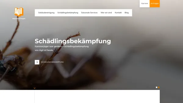 Website Screenshot: AGIL Dienstleistungen GmbH - Agil Dienstleistungen - Agil Dienstleistungen - Date: 2023-06-26 10:26:13