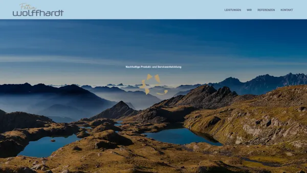 Website Screenshot: Die Wölfe 
Design & Tourismusentwicklung 
Petra & Ed Wolffhardt - Home - Die Wölfe : Die Wölfe - Date: 2023-06-22 15:00:17