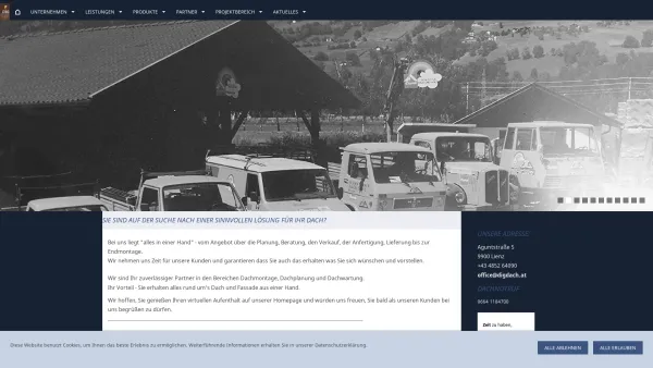 Website Screenshot: DIG GmbH - DIG Dach - Unsere Homepage - von Profis für Profis - Date: 2023-06-22 15:00:17