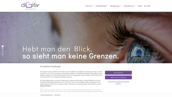 Website Screenshot: digitiv Werbeagentur Koller-Mauritsch-Mostögl OEG - Werbeagentur diGitiv - Grafik und Webdesign - Date: 2023-06-14 10:39:26