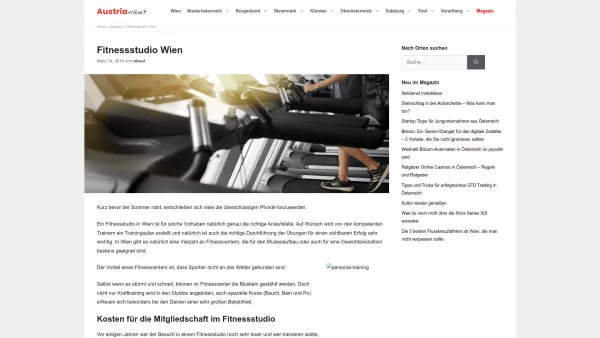 Website Screenshot: DIMOVE Body Health Fitness - Fitnessstudio Wien - Austrianaut - Date: 2023-06-22 15:10:51