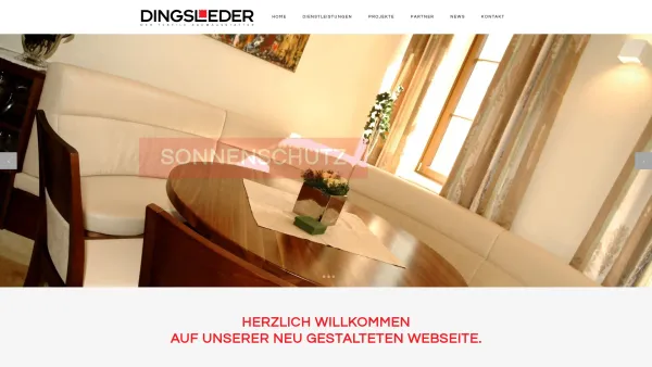 Website Screenshot: Peter Herzlichbei dingsleder.at - Dingsleder | Home - Date: 2023-06-22 15:10:51