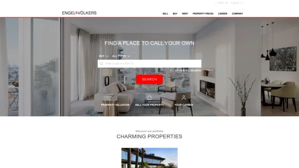 Website Screenshot: DIVA Consult Immobilien-, Vermögens und Unternehmensberatung GmbH - Luxury Real Estates & Properties for Sale and rent - Engel & Völkers - Date: 2023-06-22 15:11:10